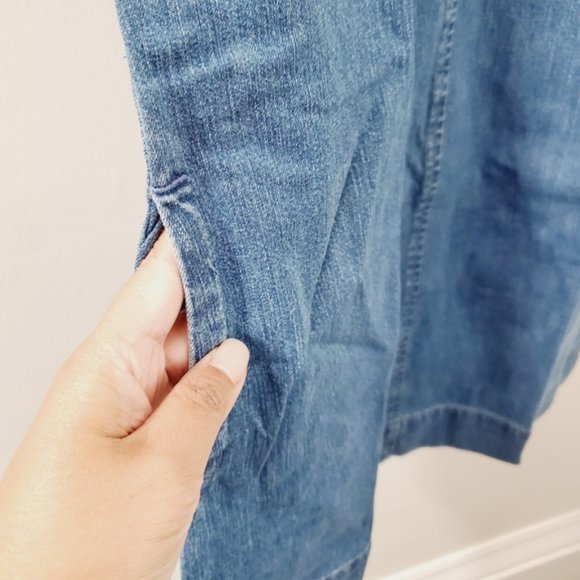 J. Crew Denim V-neck Dress - Picture 8 of 8